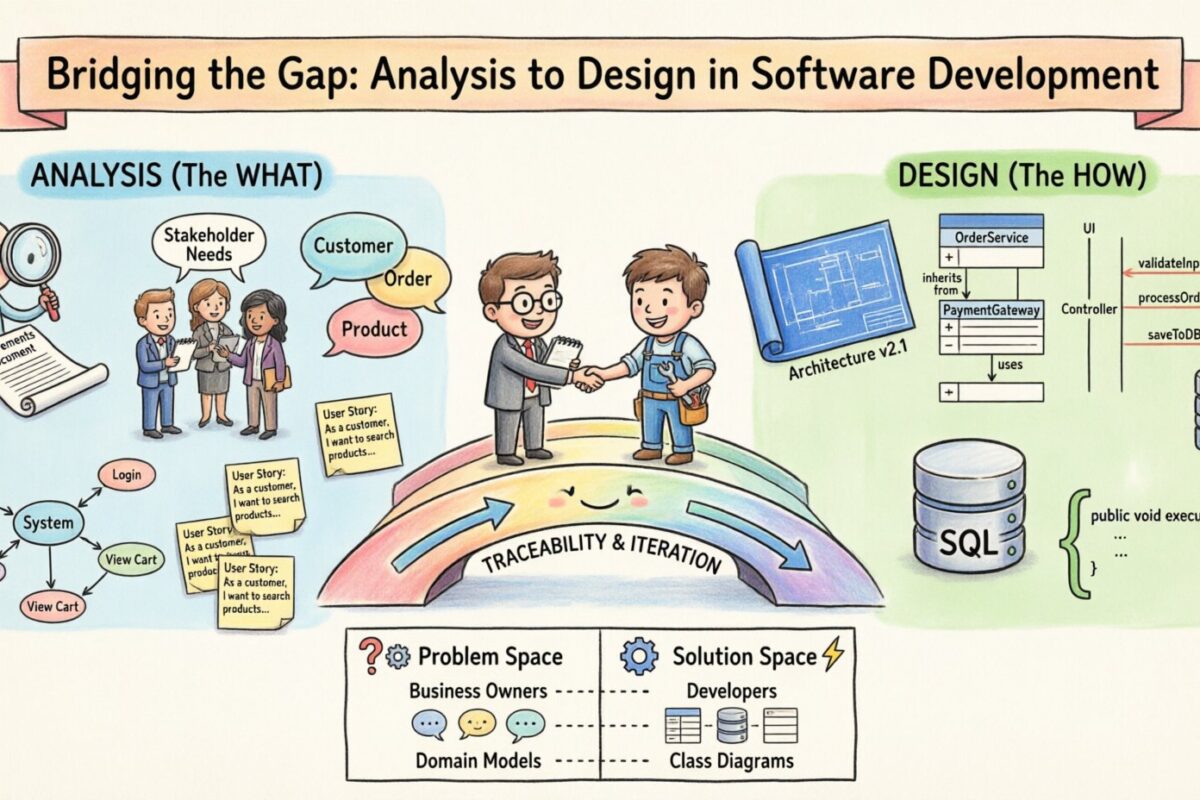 OOAD-Leitfaden: Brückenbau zwischen Analyse und Design