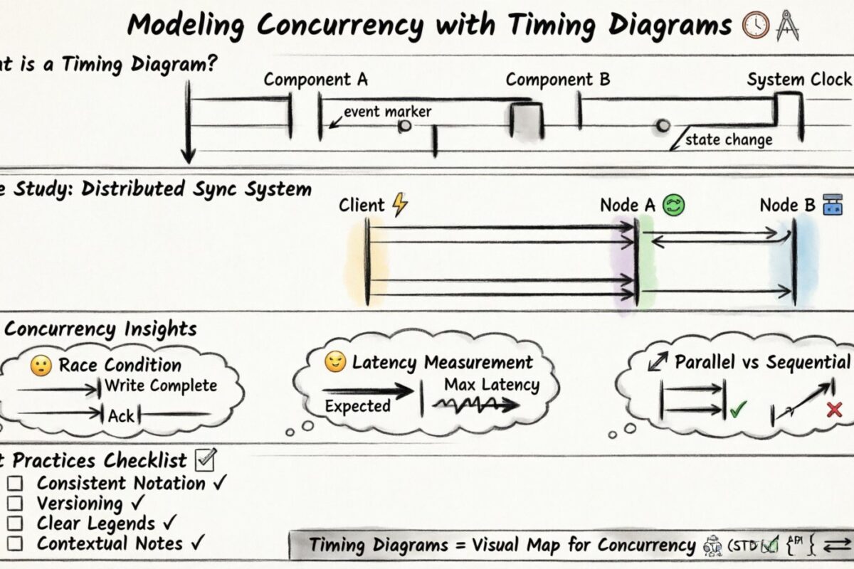 Fallstudie: Modellierung von Konkurrenz mit Zeitdiagrammen