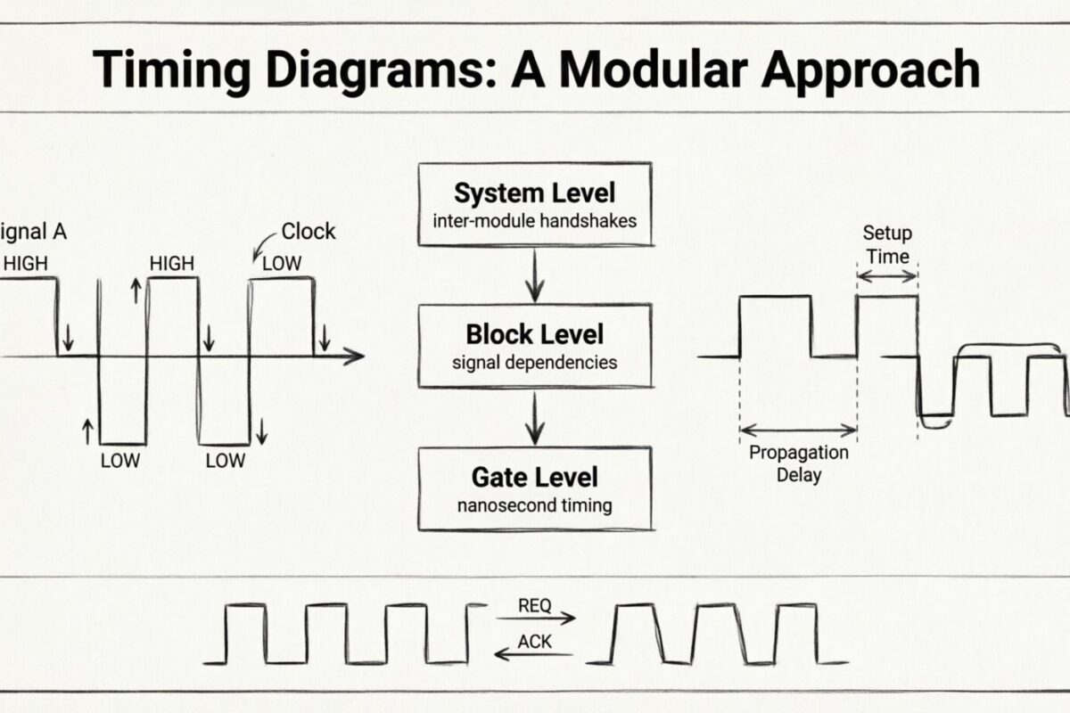 Aufbau von Zeitdiagrammen: Ein modulares Vorgehen