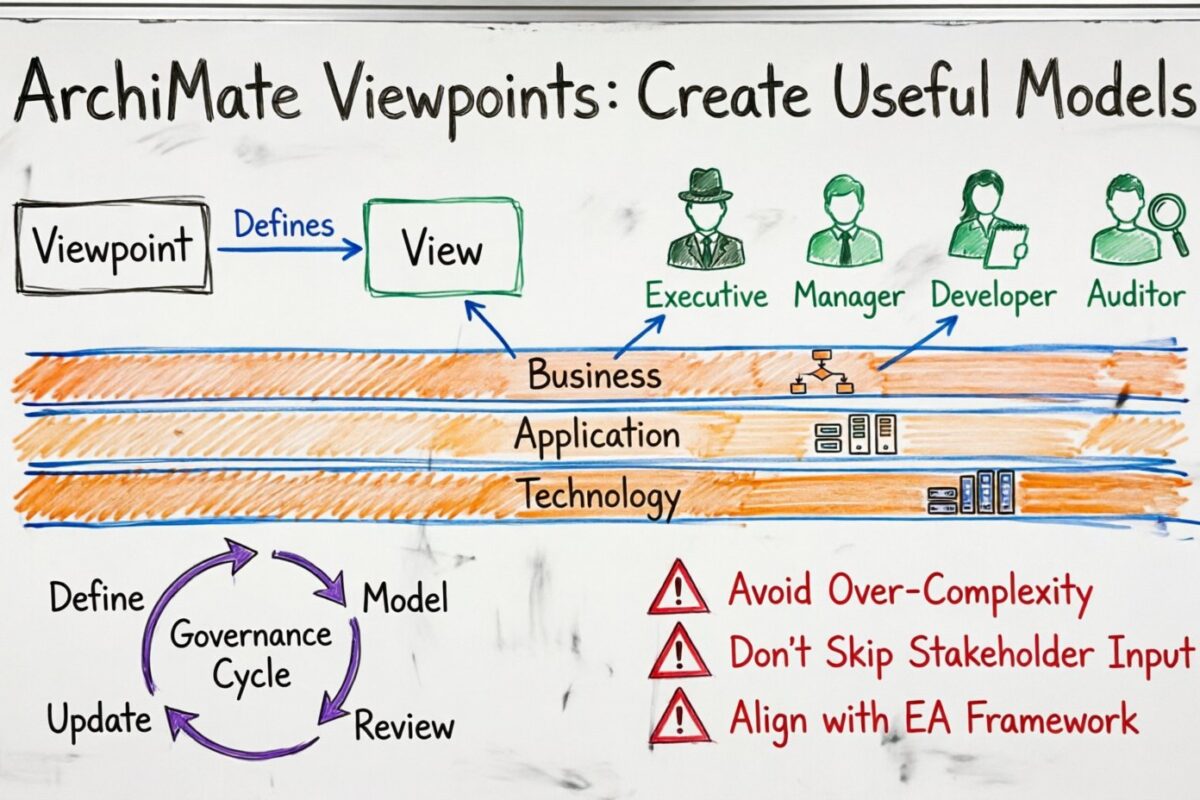 Best Practices für ArchiMate-Viewpoints: So erstellen Sie Modelle, die tatsächlich genutzt werden Best Practices für ArchiMate-Viewpoints: So erstellen Sie Modelle, die tatsächlich genutzt werden