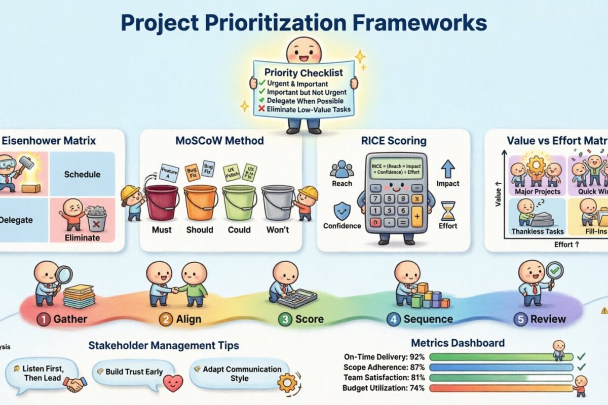 La potencia de la priorización de proyectos: cómo decidir qué hacer primero