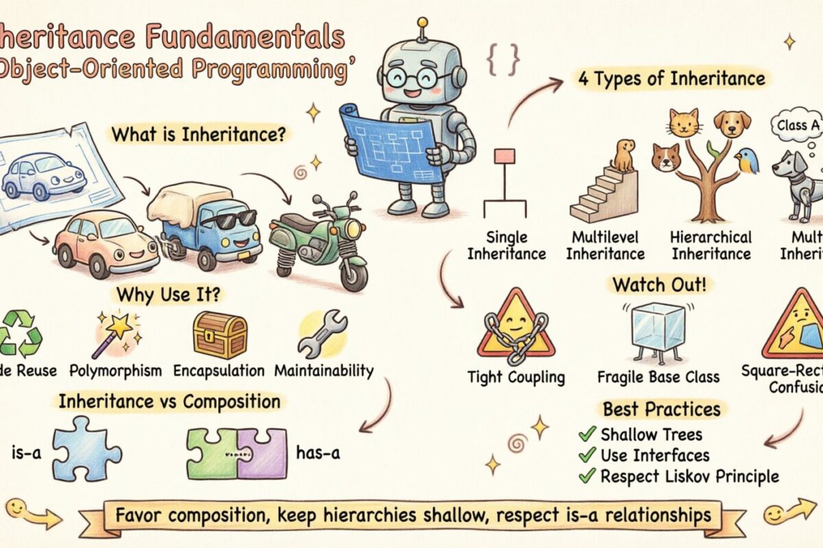 Guía OOAD: Conceptos fundamentales de herencia que todo aprendiz necesita