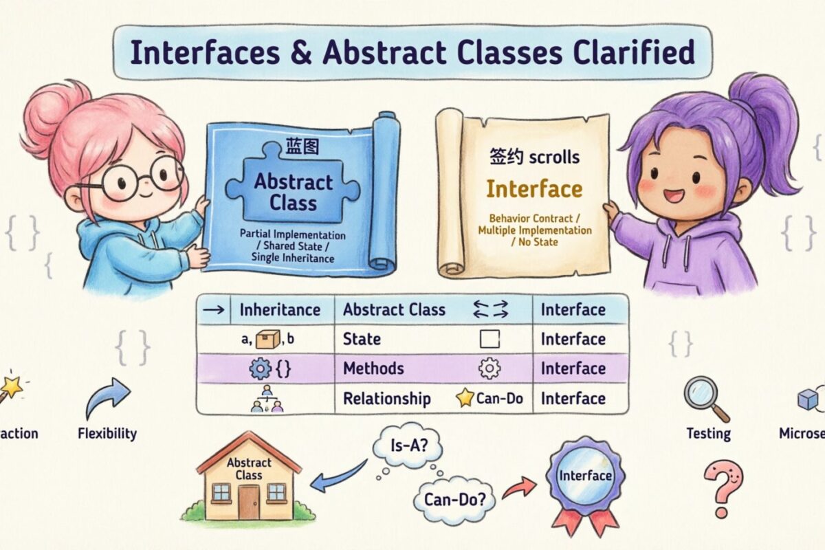 Guía OOAD: Interfaces y clases abstractas aclaradas Guía OOAD: Interfaces y clases abstractas aclaradas