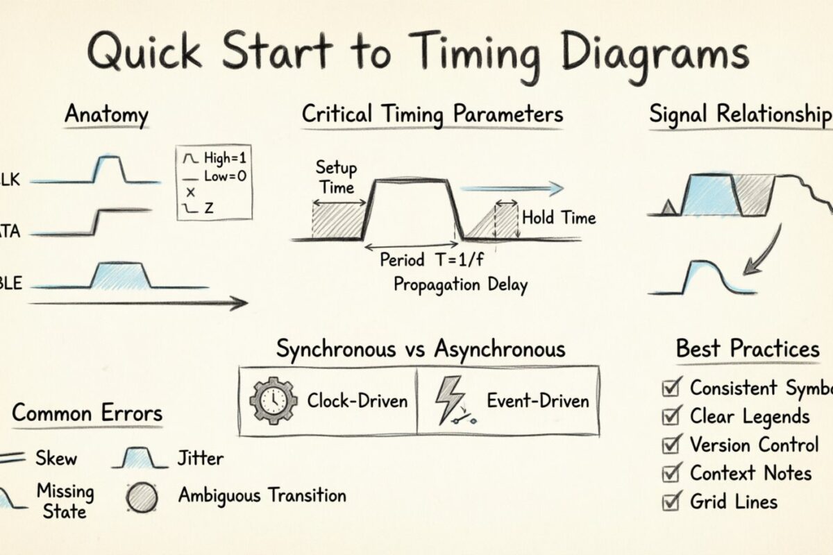 Inicio rápido para diagramas de tiempo: empieza a dibujar en minutos