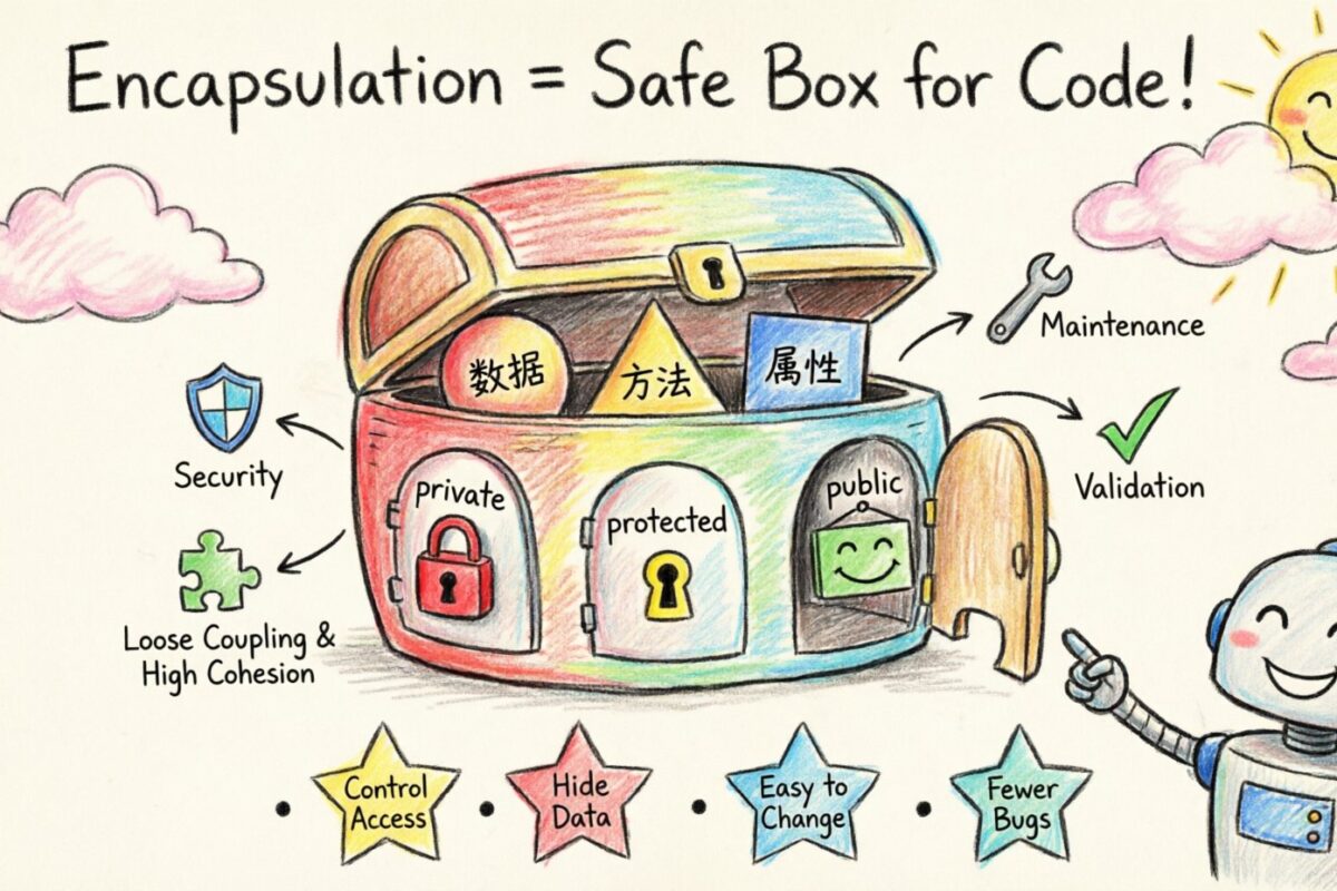 Guide OOAD : Principes d’encapsulation dans la conception orientée objet