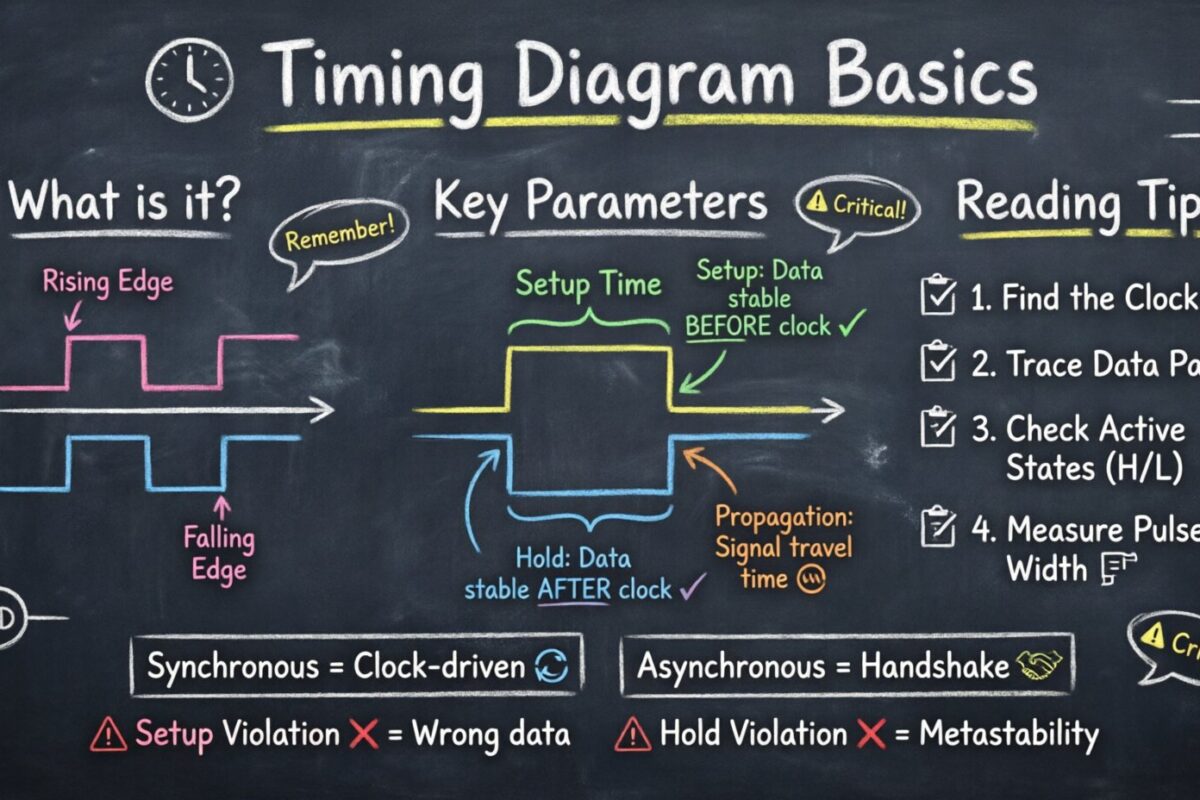 Maîtriser les bases : les fondamentaux des diagrammes de temporisation