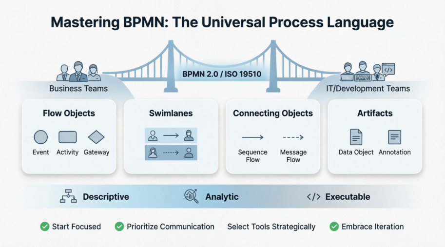 Menguasai BPMN: Panduan Lengkap Pemula untuk Memvisualisasikan Proses Bisnis Menguasai BPMN: Panduan Lengkap Pemula untuk Memvisualisasikan Proses Bisnis