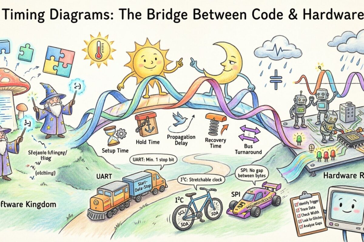 Diagramy czasowe: Most między kodem a sprzętem Diagramy czasowe: Most między kodem a sprzętem