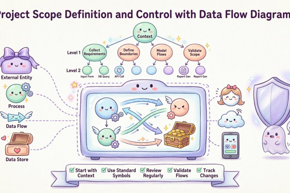 Definição e Controle do Escopo do Projeto com Diagramas de Fluxo de Dados