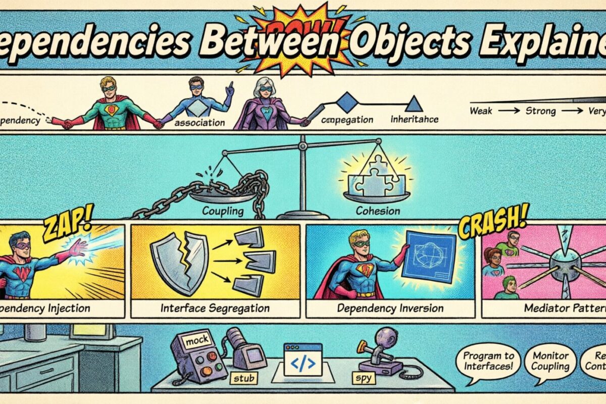 Guia OOAD: Dependências Entre Objetos Explicadas