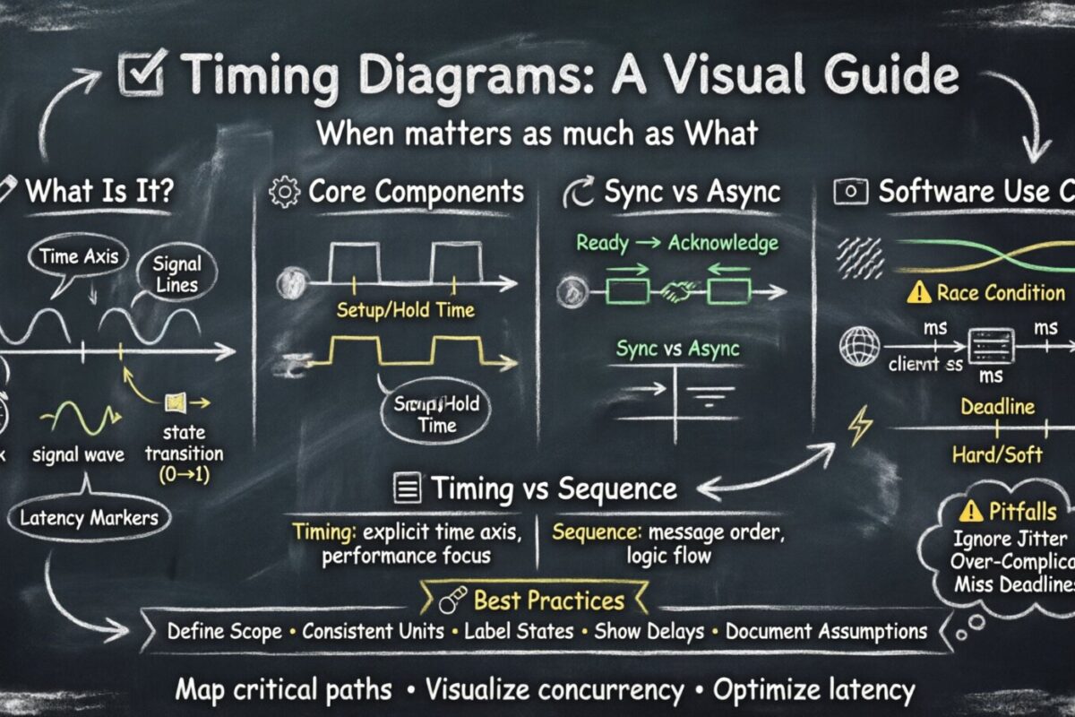 Entendendo Diagramas de Tempo: Um Guia Visual para Engenheiros de Software