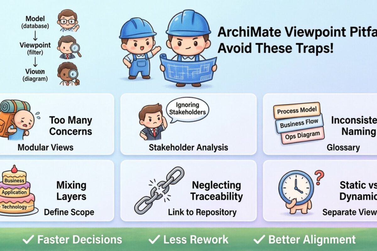 Armadilhas dos Pontos de Vista ArchiMate: Evitando Esses Armadilhas para Economizar Tempo e Esforço Armadilhas dos Pontos de Vista ArchiMate: Evitando Esses Armadilhas para Economizar Tempo e Esforço