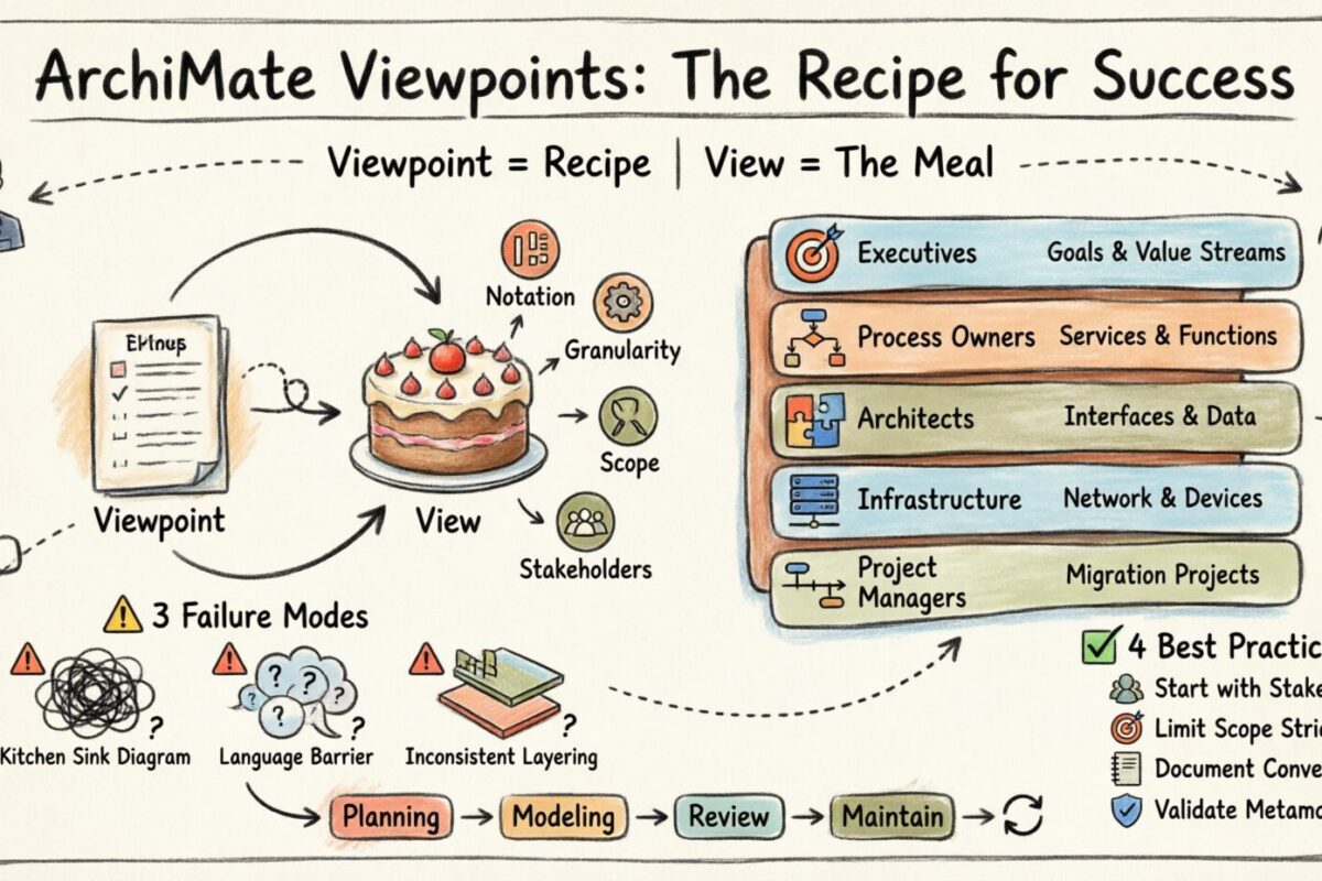 Por que seu modelo ArchiMate falha sem os Viewpoints corretos: uma análise crítica Por que seu modelo ArchiMate falha sem os Viewpoints corretos: uma análise crítica