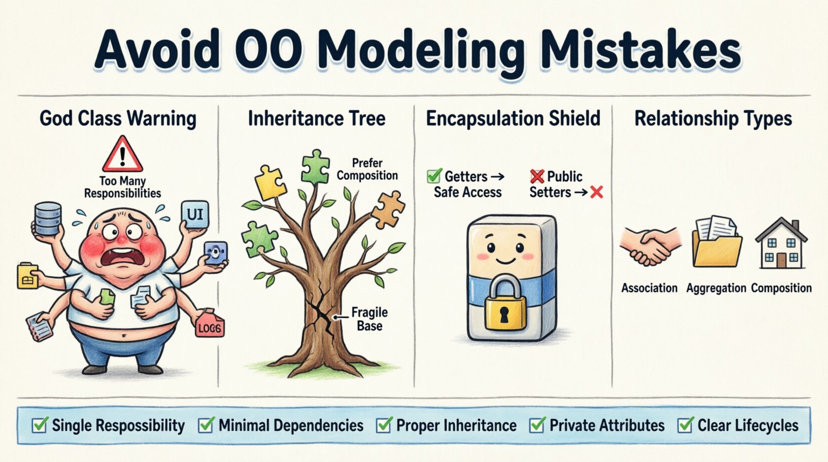 Avoiding Common Mistakes in OO Modeling