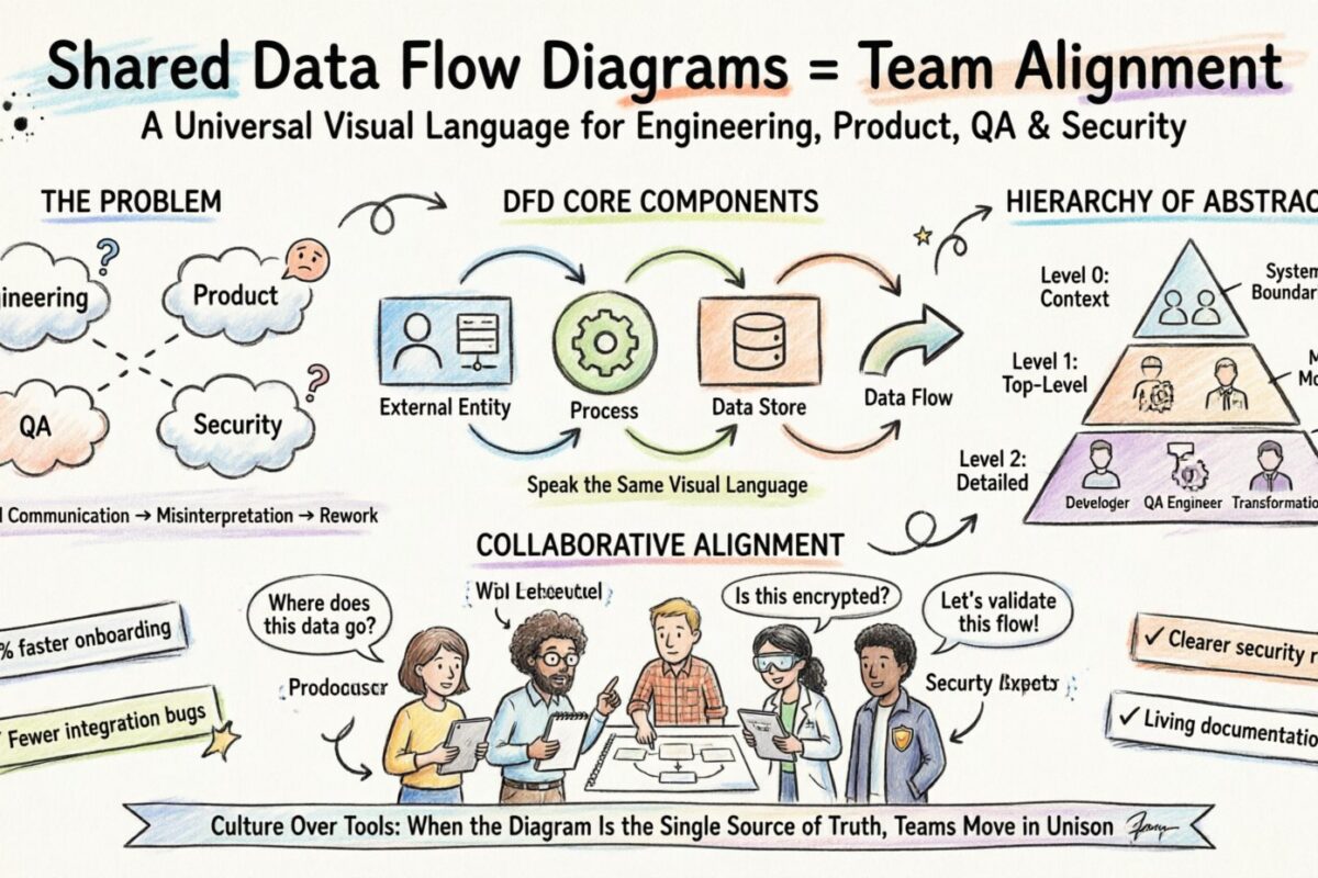 DFD Guide: Cross-Functional Team Alignment Through Shared Data Flow Diagrams