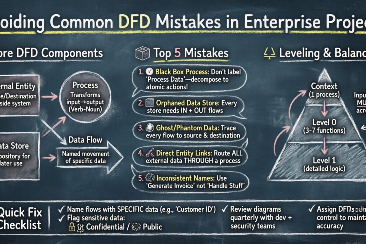Avoiding Common Data Flow Diagram Mistakes in Enterprise Projects Avoiding Common Data Flow Diagram Mistakes in Enterprise Projects