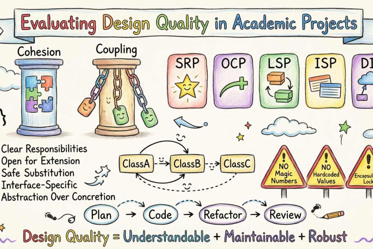 Evaluating Design Quality in Academic Projects