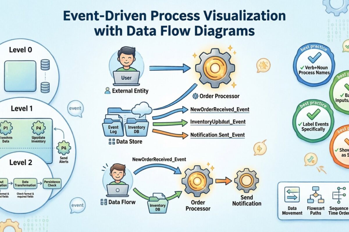 Event-Driven Process Visualization Using Data Flow Diagrams Event-Driven Process Visualization Using Data Flow Diagrams