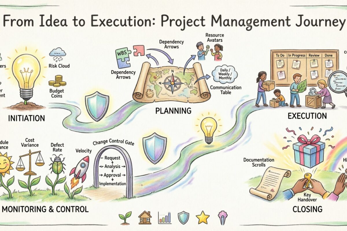 From Idea to Execution: A Project Management Case Study in Action