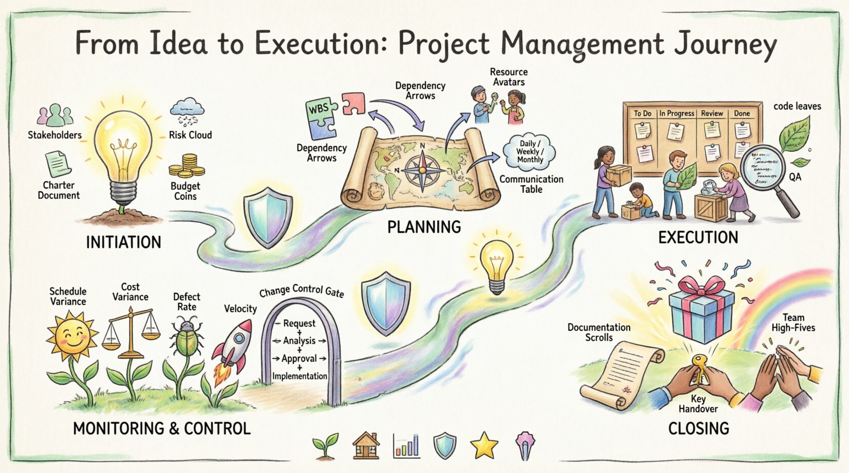 From Idea to Execution: A Project Management Case Study in Action