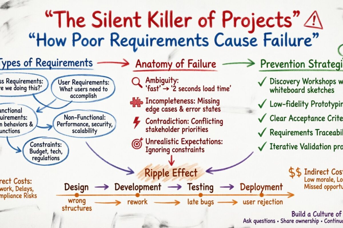 The Silent Killer of Projects: How Poor Requirements Cause Failure