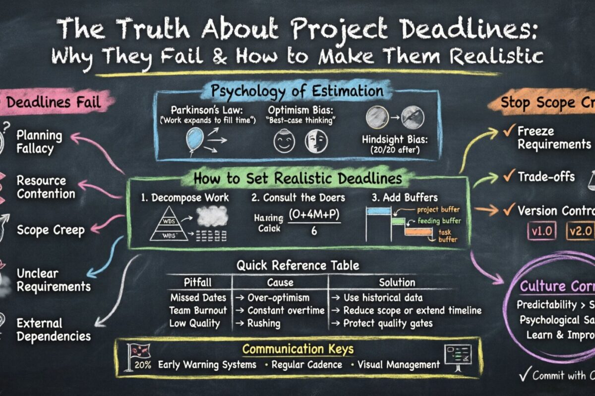 The Truth About Project Deadlines: Why They Fail and How to Make Them Realistic