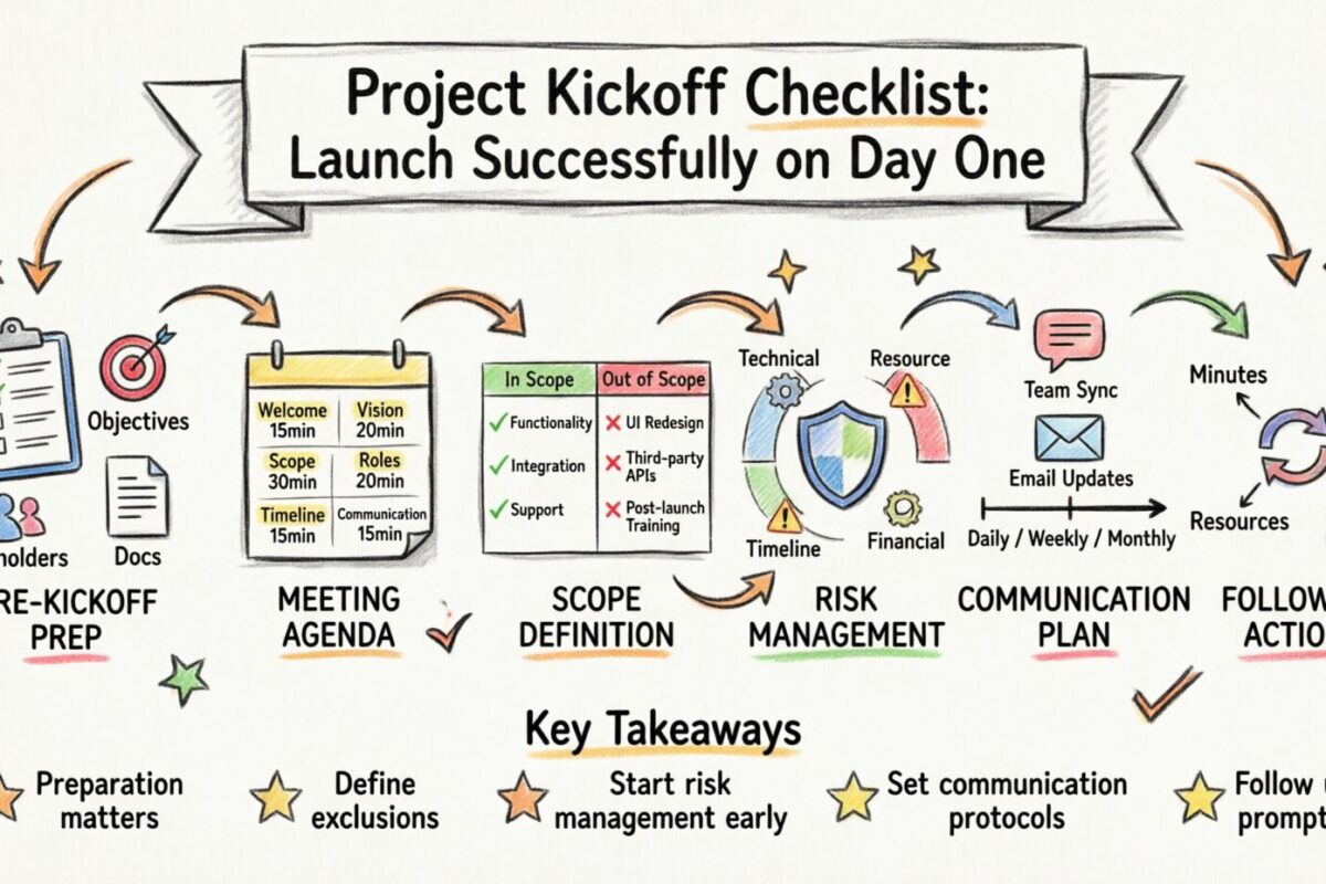 Project Kickoff Checklist: Everything You Need to Launch Successfully on Day One