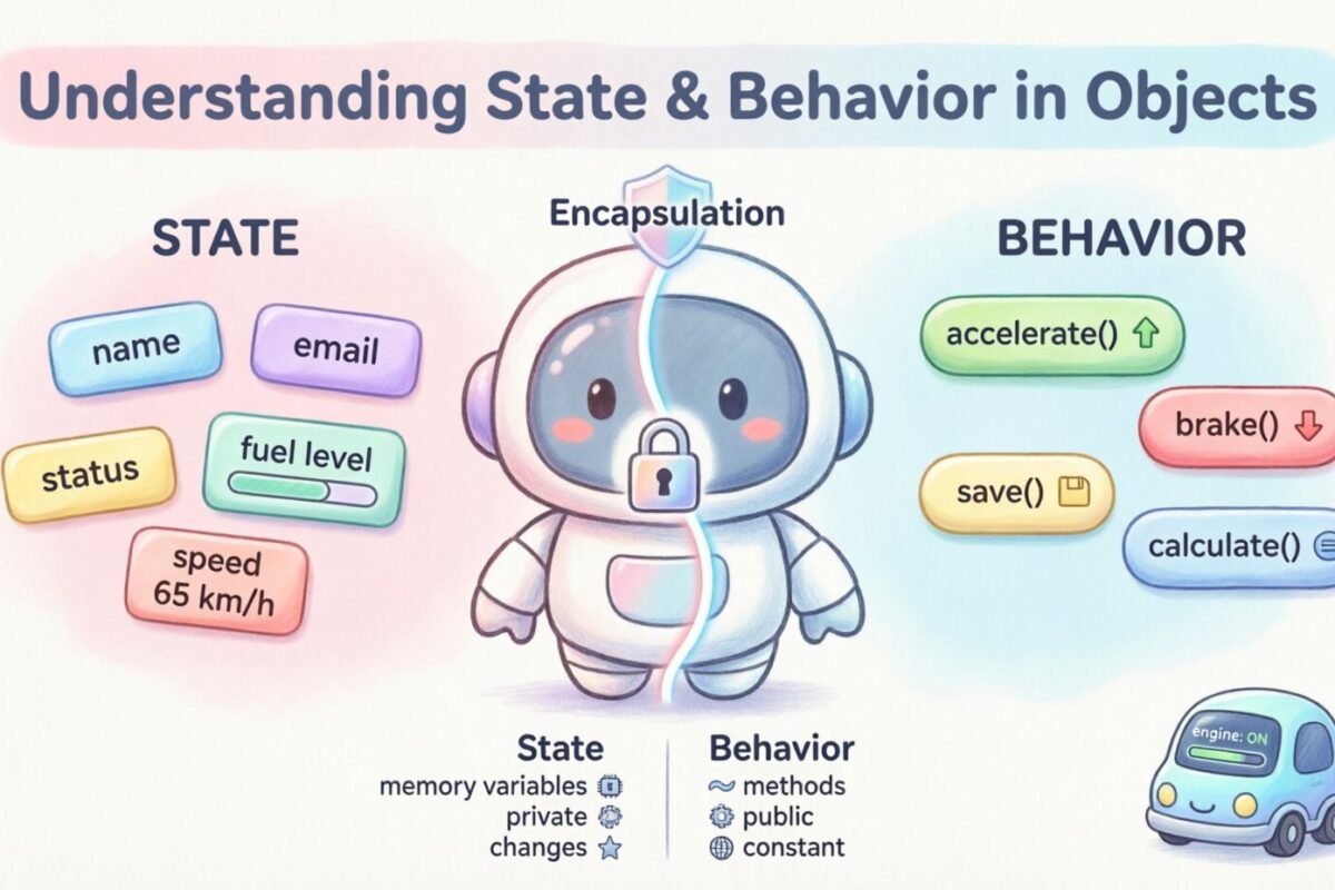 Understanding State and Behavior in Objects Understanding State and Behavior in Objects