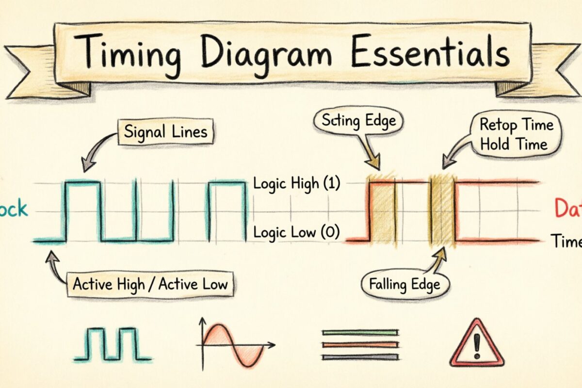 Component Breakdown: Essential Elements of a Timing Diagram