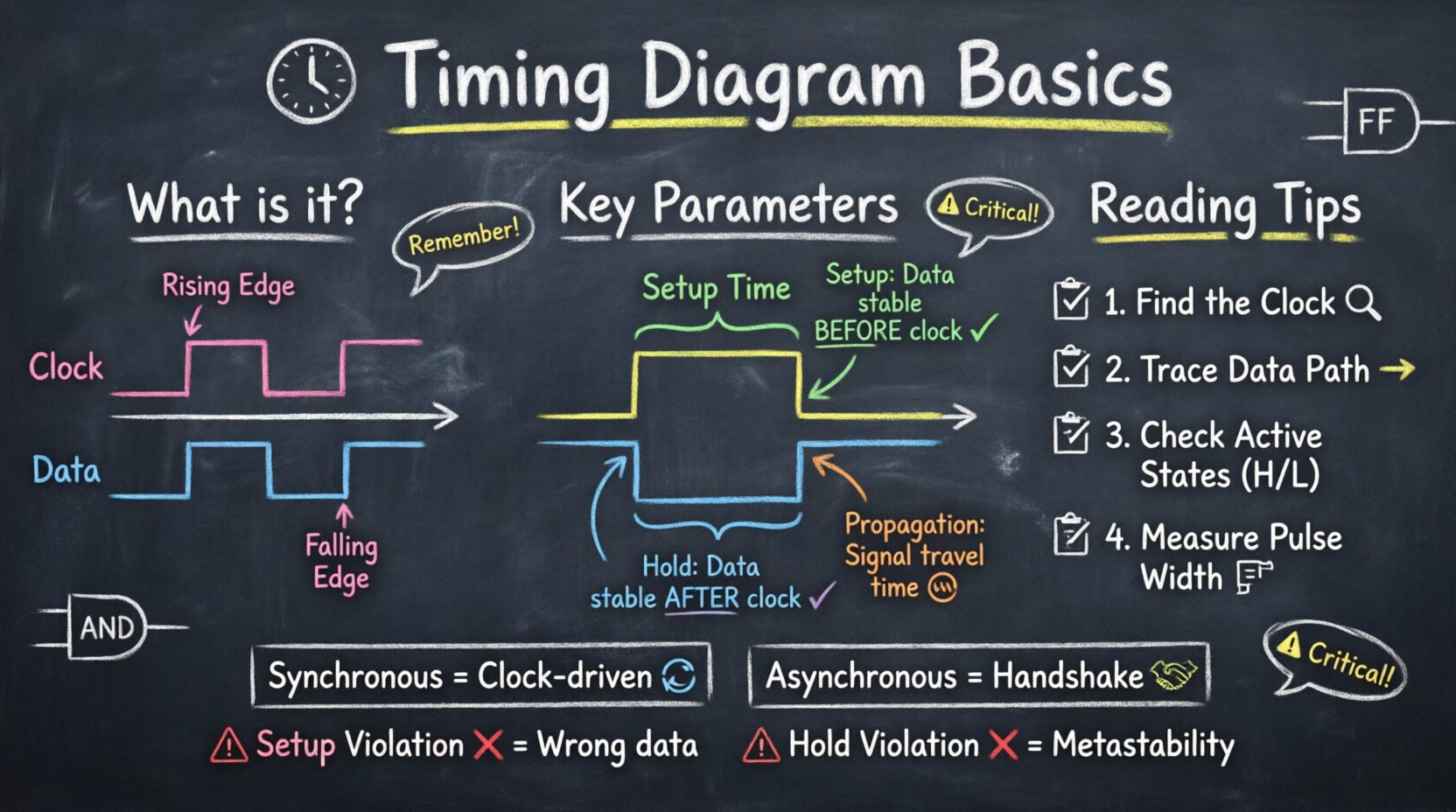 Mastering the Basics: Timing Diagram Fundamentals