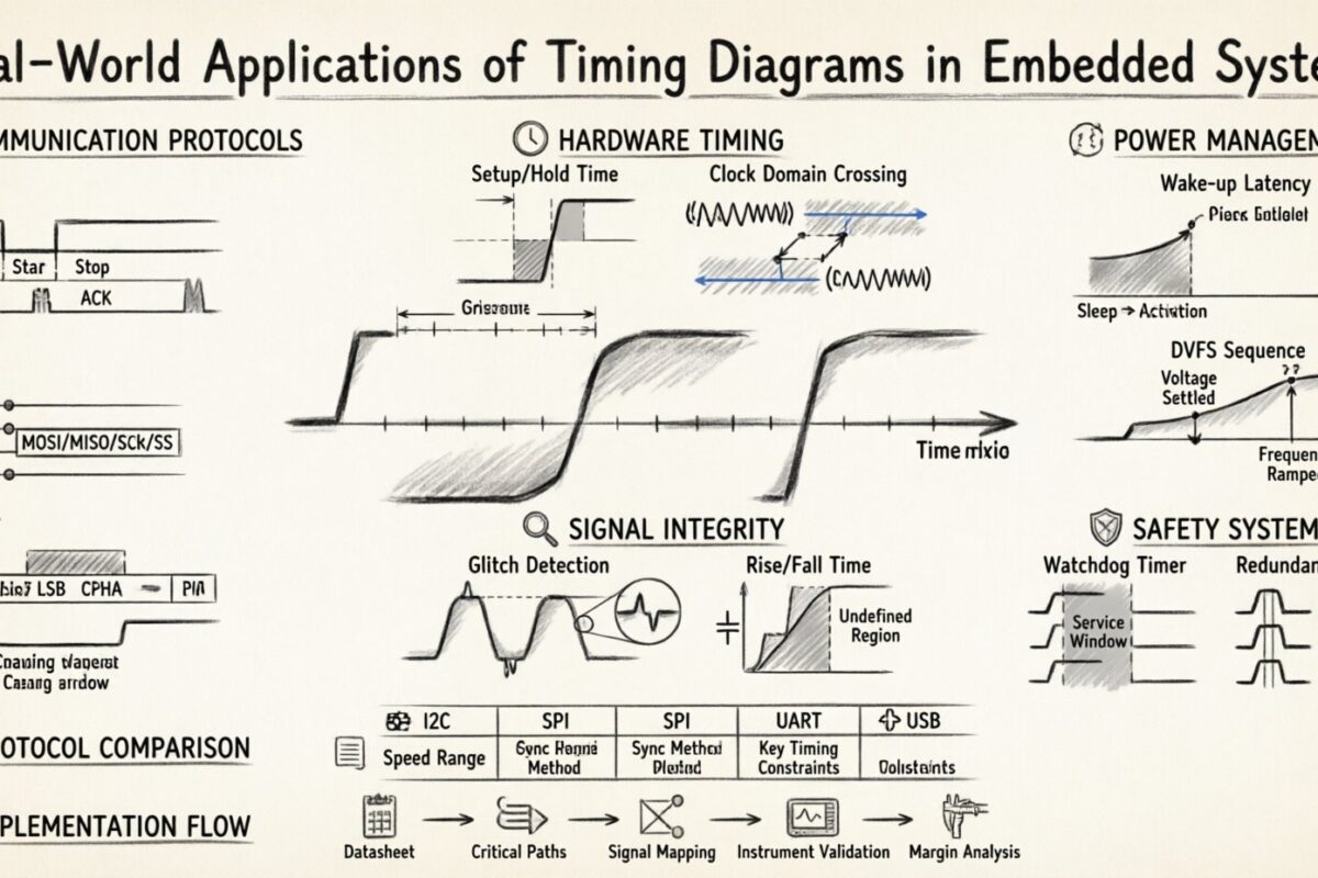 Real-World Applications of Timing Diagrams in Embedded Systems