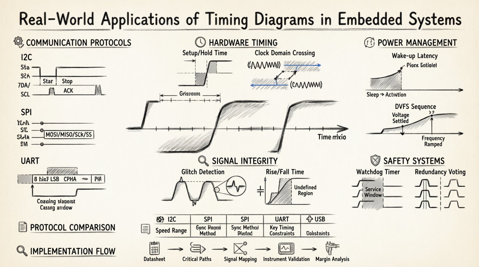 Real-World Applications of Timing Diagrams in Embedded Systems