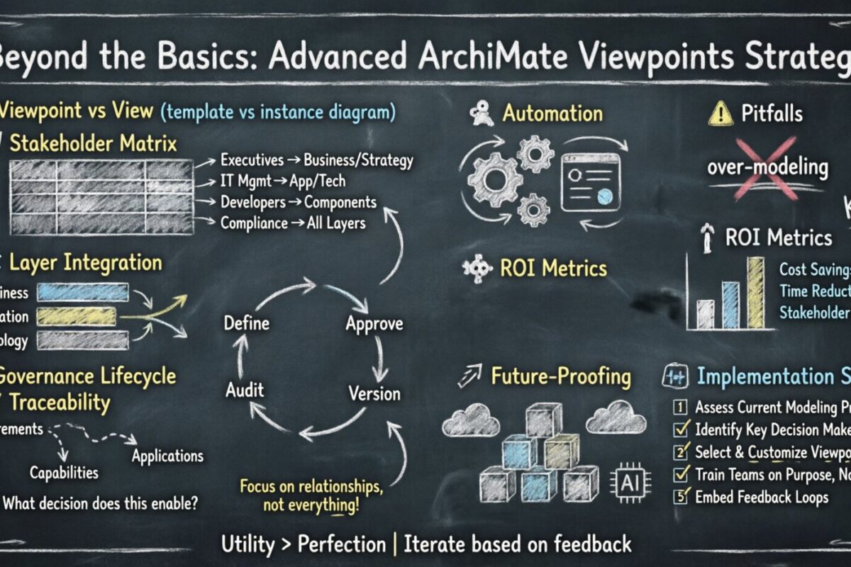 Beyond the Basics: Advanced Strategies for Using ArchiMate Viewpoints as You Grow Beyond the Basics: Advanced Strategies for Using ArchiMate Viewpoints as You Grow