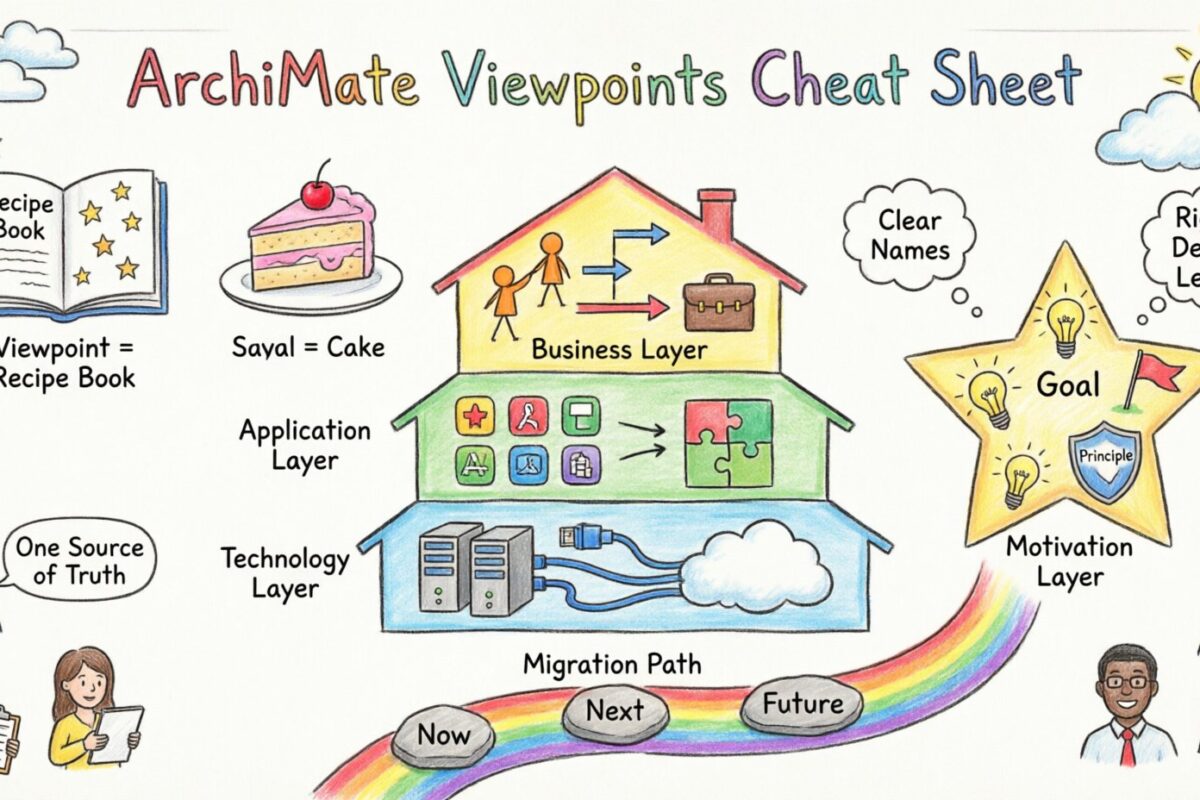 Quick Reference Guide: ArchiMate Viewpoints Cheat Sheet for Daily Architecture Work