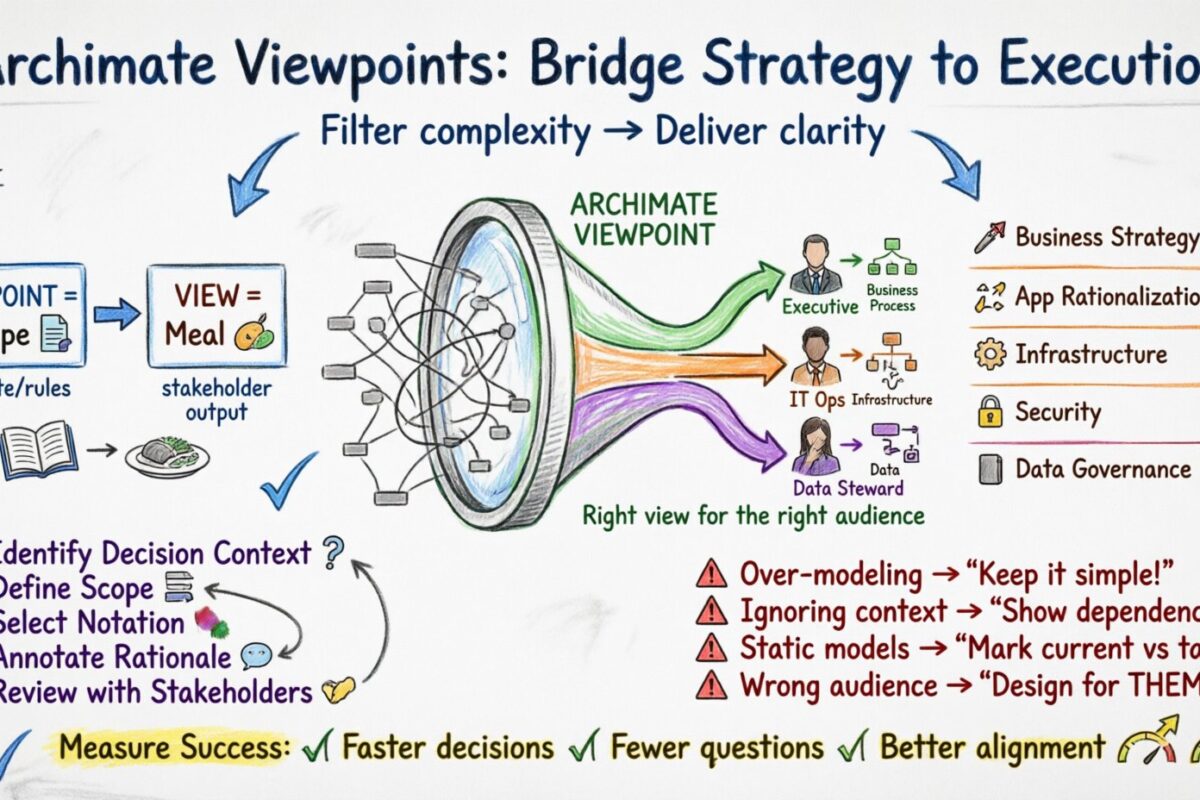How to Communicate Architecture Decisions Using ArchiMate Viewpoints Effectively How to Communicate Architecture Decisions Using ArchiMate Viewpoints Effectively