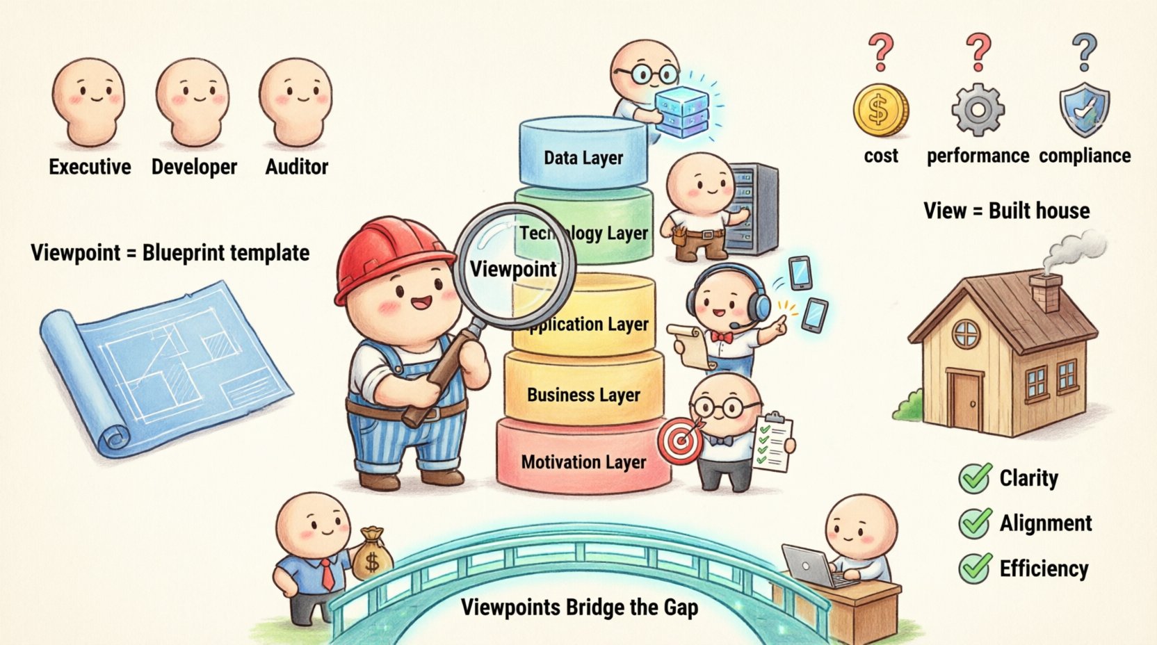ArchiMate Viewpoints Guide for Beginners: Bridging the Gap Between Business and Code