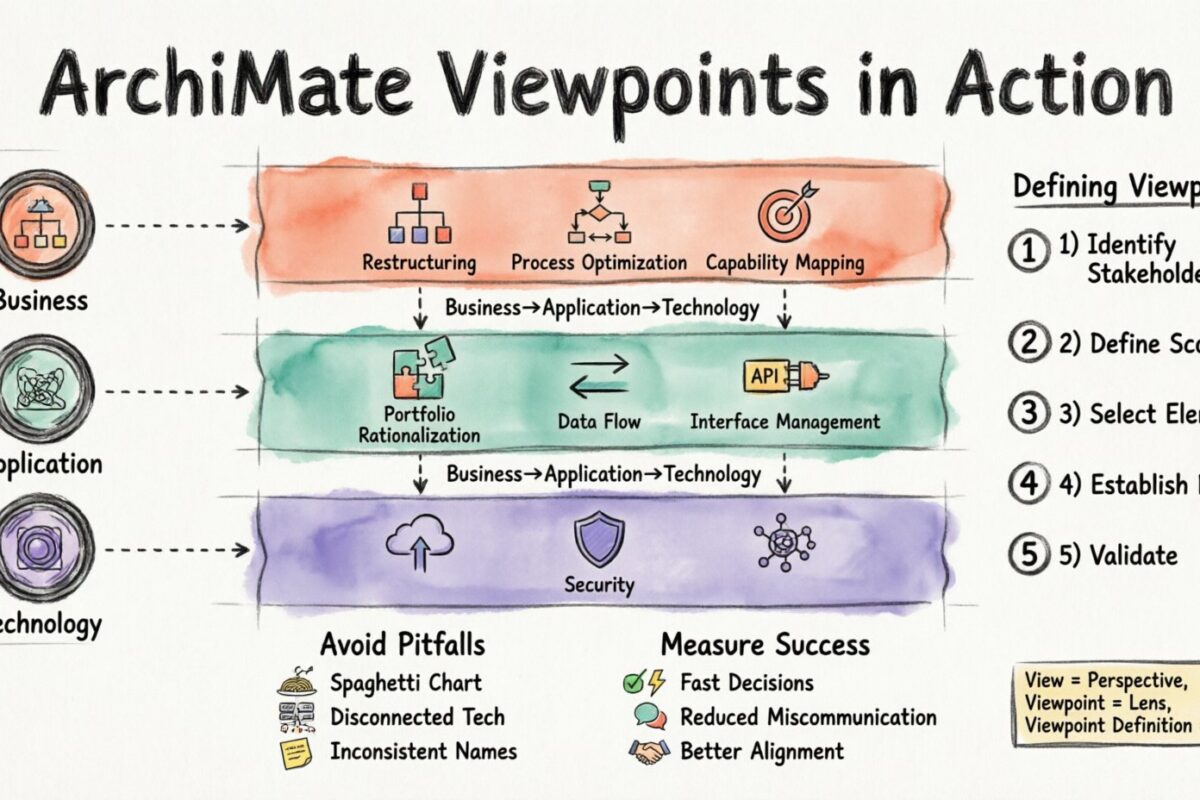 ArchiMate Viewpoints in Action: Real-World Scenarios for Business, App, and Tech Roles ArchiMate Viewpoints in Action: Real-World Scenarios for Business, App, and Tech Roles